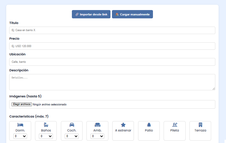 Fichas ejemplo 2